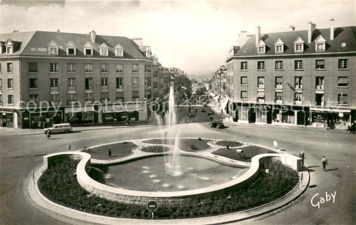 Flers Orne Place Centrale et Rue du 6 Juin