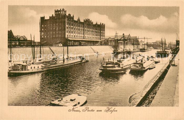 Neuss Partie am Hafen