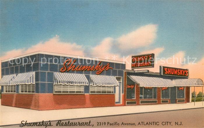 Atlantic City New Jersey Shumskys Restaurant