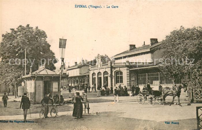 Epinal Vosges 88 La Gare