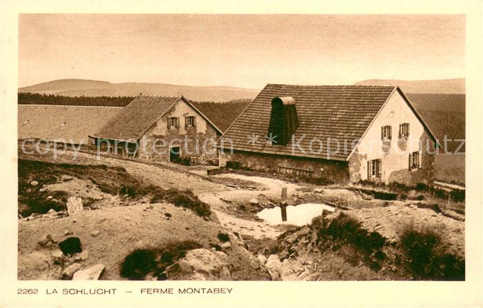 La Schlucht Ferme Montabey