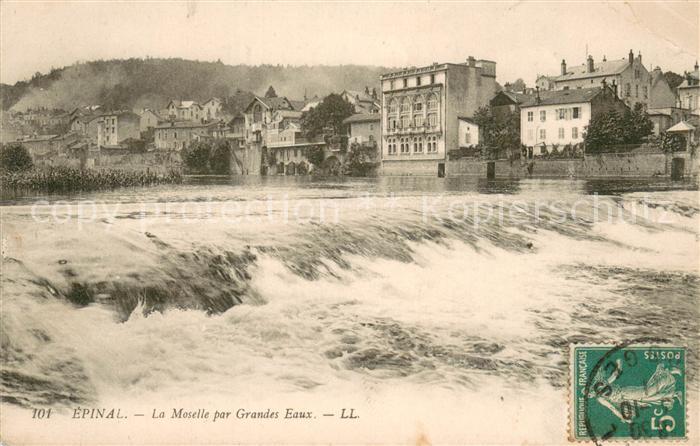 Epinal Vosges 88 La Moselle par Grandes Eaux