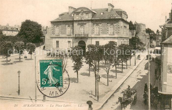 Avranches 50 La Place Lattre