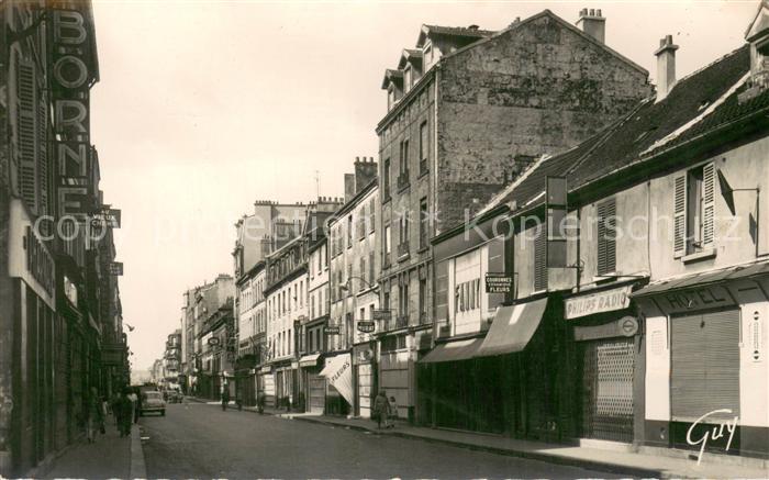 Saint-Denis 93 Seine La rue Gabriel Peri