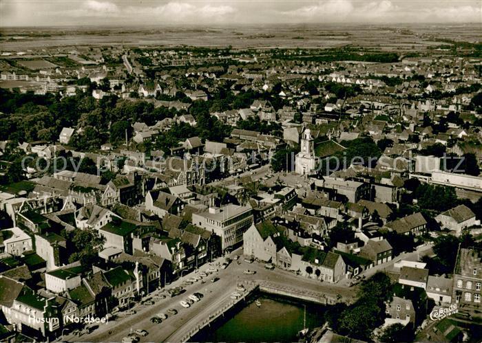 Husum Nordfriesland Fliegeraufnahme