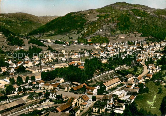 Cornimont Vosges Vue aerienne Le Quartier de la Gare