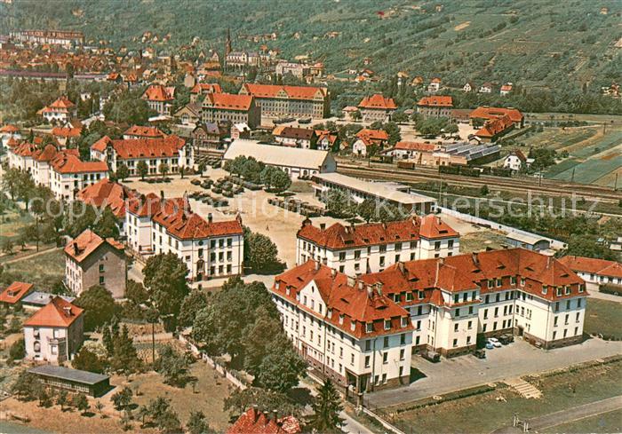Mutzig Bas Rhin Alsace Les Casernes Vue aerienne