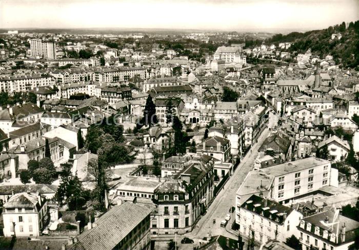 Epinal Vosges 88 La Rue Thiers Vue aerienne