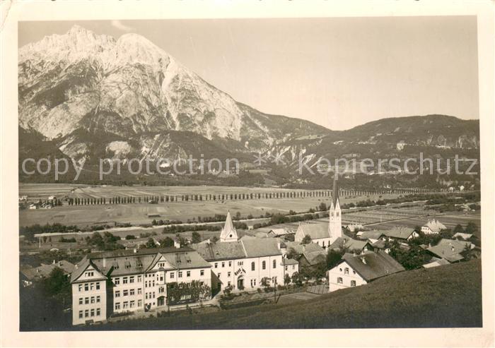 Pfaffenhofen Tirol Panorama mit Hoher Munde