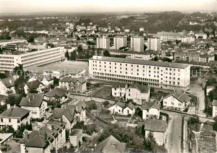 Epinal Vosges 88 Le Lycee Lapique Vue aerienne