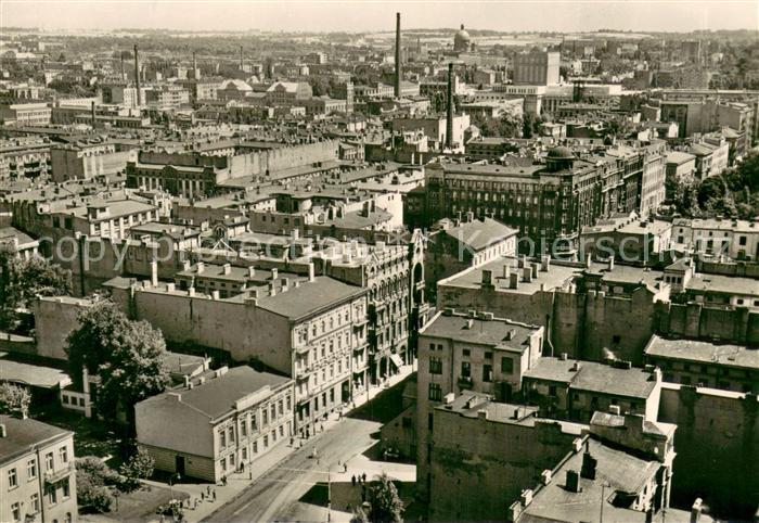 Lodz Litzmannstadt Widok ogolny