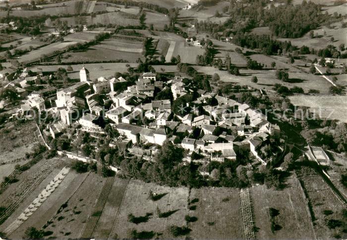 Perouges Vue generale aerienne