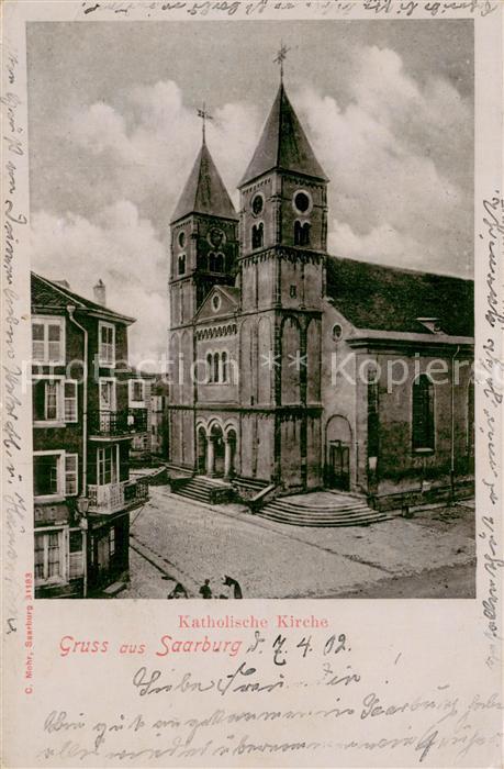 Saarburg Lothringen Sarrebourg 57 Katholische Kirche