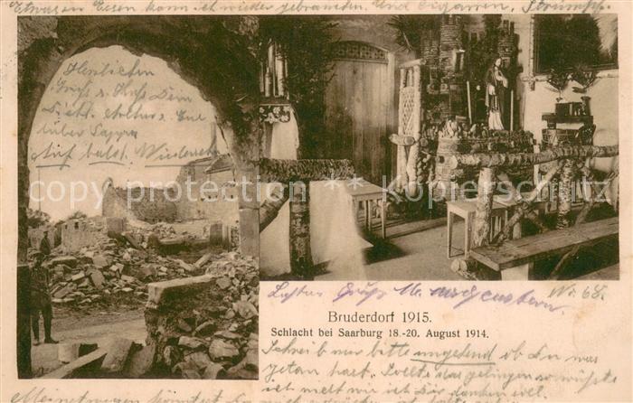 Bruderdorf 57 Schlacht bei Saarburg August 1914