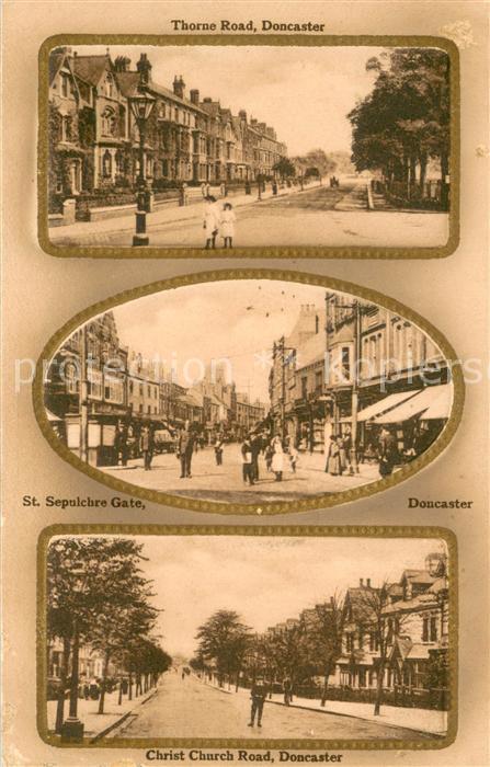 Doncaster Thorne Road St Sepulchre Gate Christ Church Road