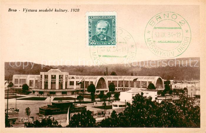 Brno Bruenn Vystava soudobe kultury 1928