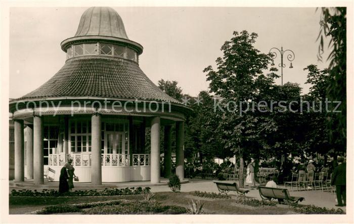 Bad Podiebrad Tschechien Pavillon Kurpark