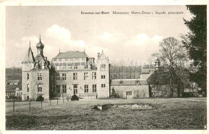 Ermeton-sur-Biert Monastere Notre Dame facade principale