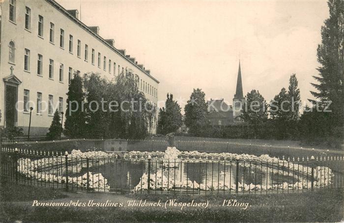 Thildonck Vlaams-Brabant Pensionnat des Ursulines l'Etang