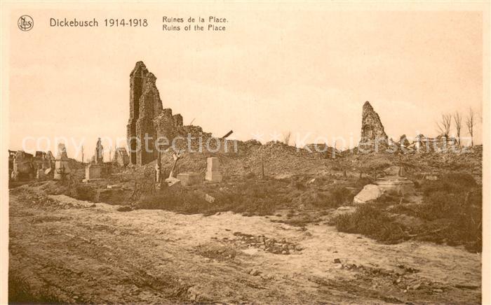 Dickebusch Ruine de la Place