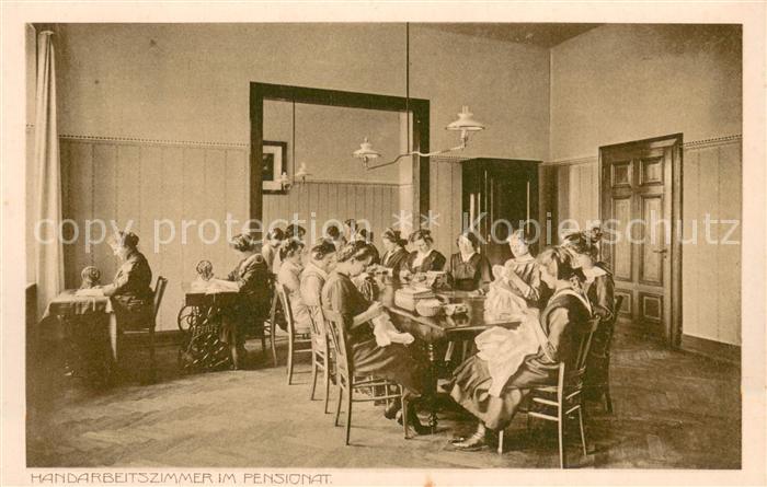 Bad Godesberg Pensionat und Lyzeum St Antonius Handarbeitszimmer