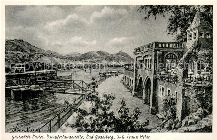 Bad Godesberg Gaststaette Bastei Dampferlandestelle