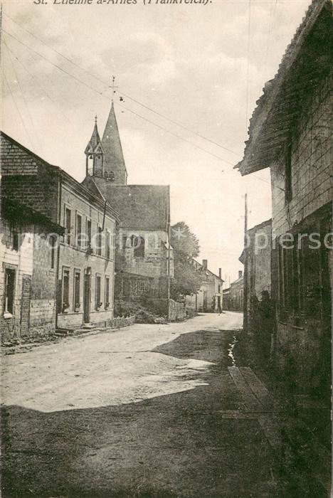 Saint-Etienne-a-Arnes Strassenpartie