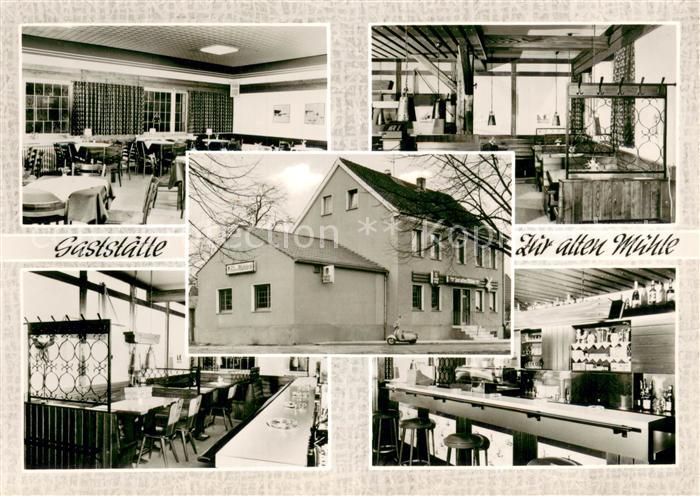 Boernig Sodingen Gaststaette Zur alten Muehle Gastraeume Bar