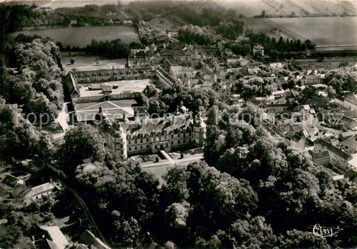 Tanlay Vue aerienne du Chateau