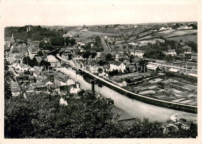 Thuin Wallonie Panorama vers Lobbes
