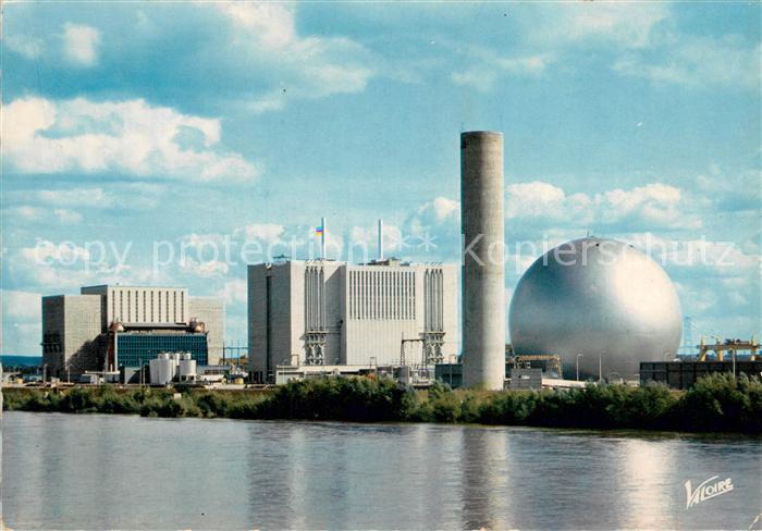 Avoine d Indre-et-Loire La centrale nucleaire au bord de la Loi