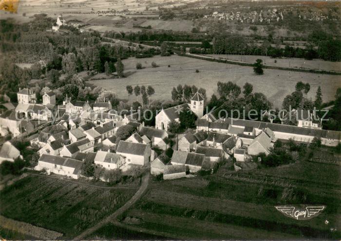 Trucy-sur-Yonne Vue generale aerienne