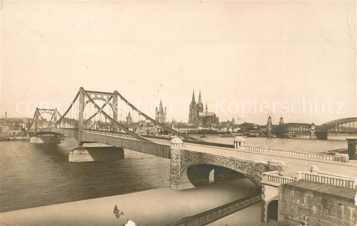Koeln Rhein Bruecke