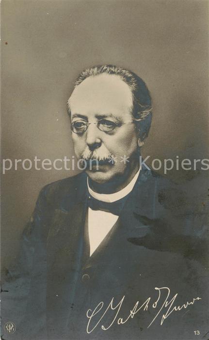 Koeln Rhein Pantheist und Ev Pfarrer Carl Jatho