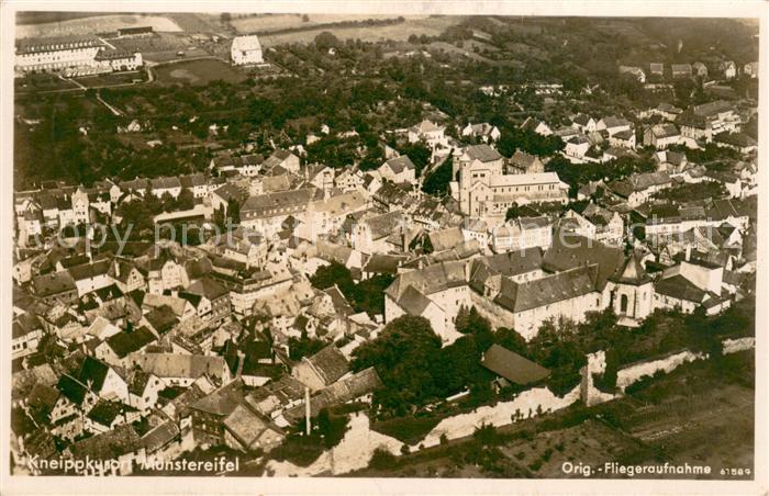 Muenstereifel Bad Fliegeraufnahme