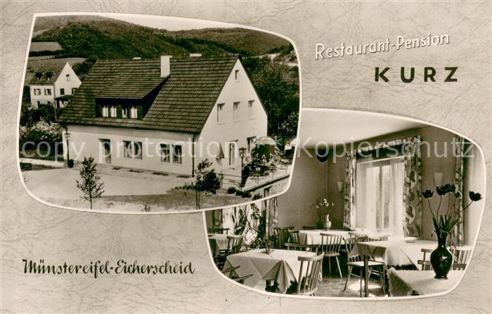 Eicherscheid Bad Muenstereifel Restaurant Pension Kurz