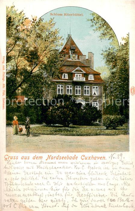 Cuxhaven Nordseebad Schloss Ritzebuettel