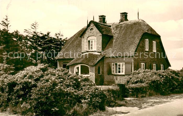 Kampen Sylt Haus Bossen