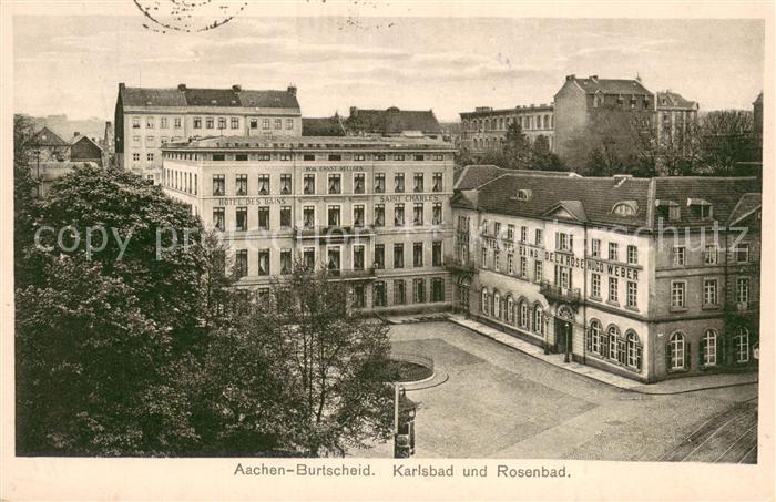 Burtscheid Aachen Karlsbad und Rosenbad