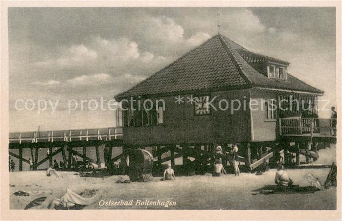 Boltenhagen Ostseebad Strandgaststaette Seebruecke