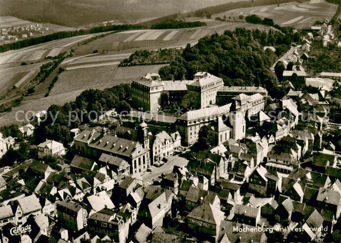 Hachenburg Westerwald Fliegeraufnahme