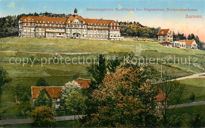 Denklingen Oberbergischer Kreis Genesungsheim Denklingen der AOK Barmen