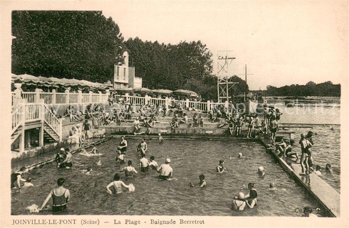 Joinville-le-Pont La Plage Baignade Berretrot
