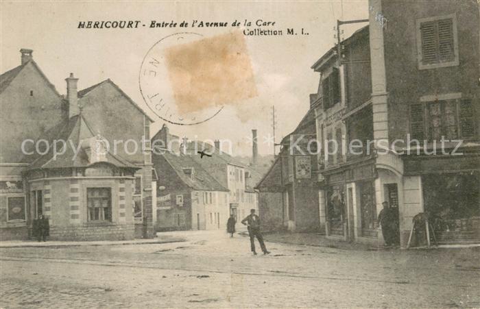 Hericourt Haute-Saone Entree de l’Avenue de la Gare