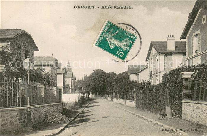 Gargan Livry Allee Flandrin