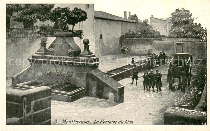 Montferrand Aude La Fontaine du Lion