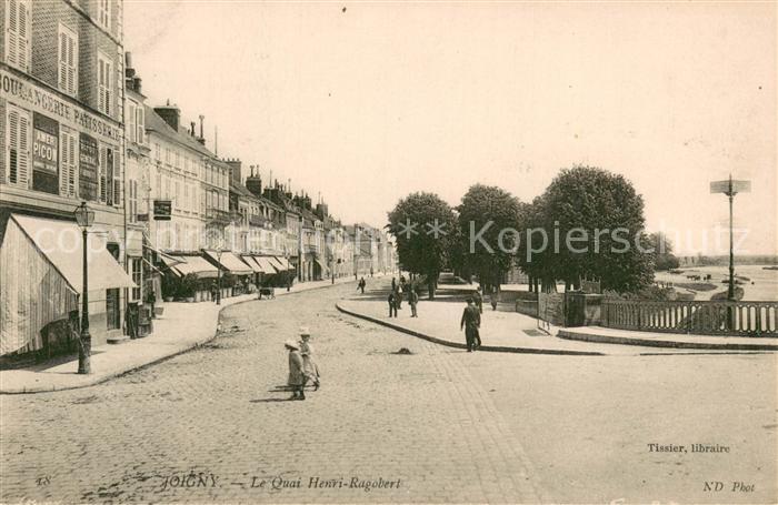 Joigny 89 Yonne Le Quai Henri Ragobert