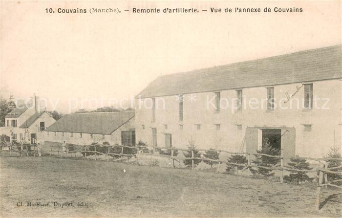 Couvains Manche Remonte d’artillery Vue de l’annexe de Couvains