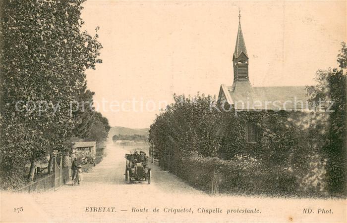 Etretat Route de Criquetot Chapelle protestante
