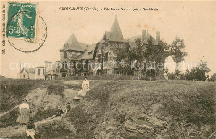 Croix de Vie Vendee Pil Ours St Francois Ste Marie